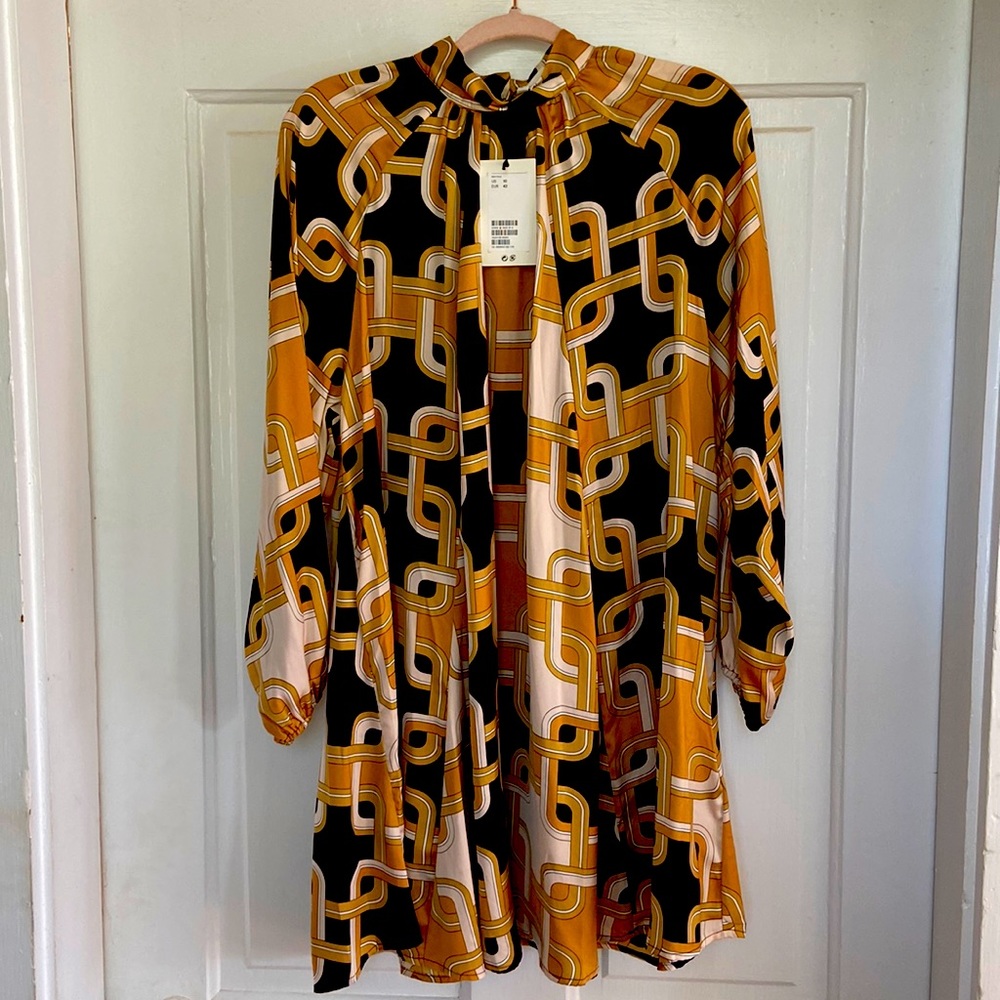 H&M Retro Print Dress